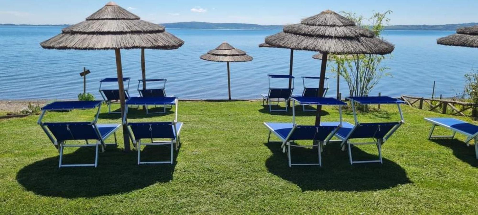 Casa Paolina Nel Centro Di Bracciano Villa Bagian luar foto